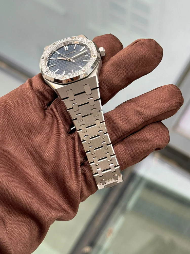 Audemars Piguet Royal Oak Blue Dial Full set